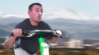 How far can you ride a lime scooter?