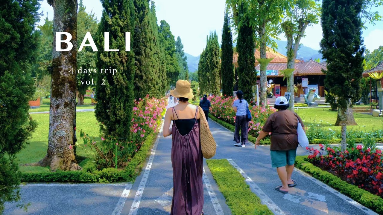 バリ島 Vlog vol.2 | 3泊4日のバリ島旅行🌺 買い物・自然・食を存分に楽しむ満喫プランはこちら💁‍♀️