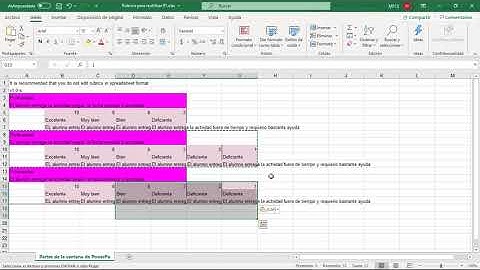 01 Importar una rubrica de Excel