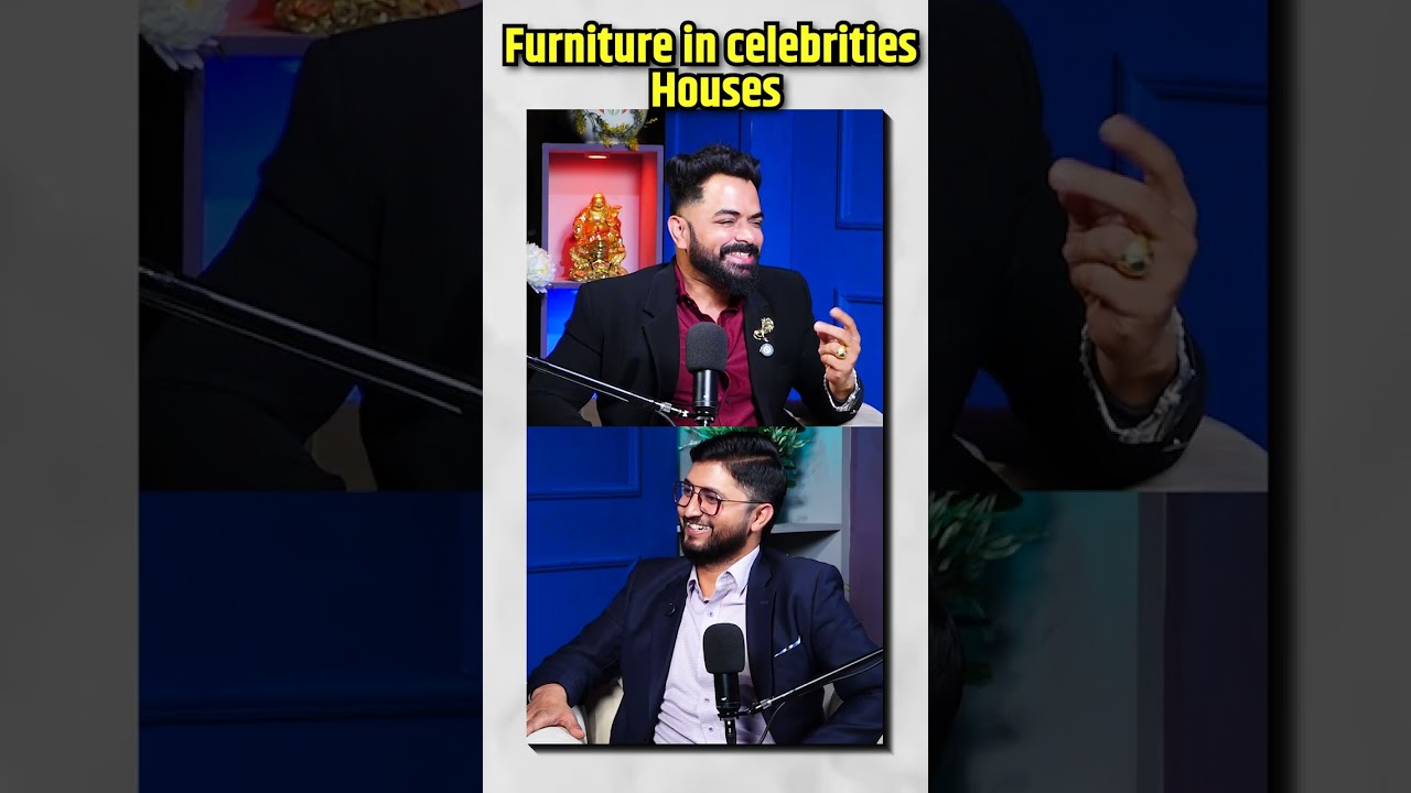 Furniture in celebrities houses | Ft. Tiger Anas