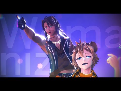 【MMDツイステ】ラギー君とレオナさんに洋楽踊ってもらった【Womanizer】