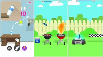 Bottle Flip 3D-(Gameplay)-Probando Juego
