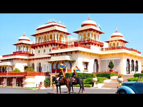 World's Best Hotel - Rambagh Palace Jaipur (India) Full Tour, 5 Star Luxury Hotel by Taj Hotels