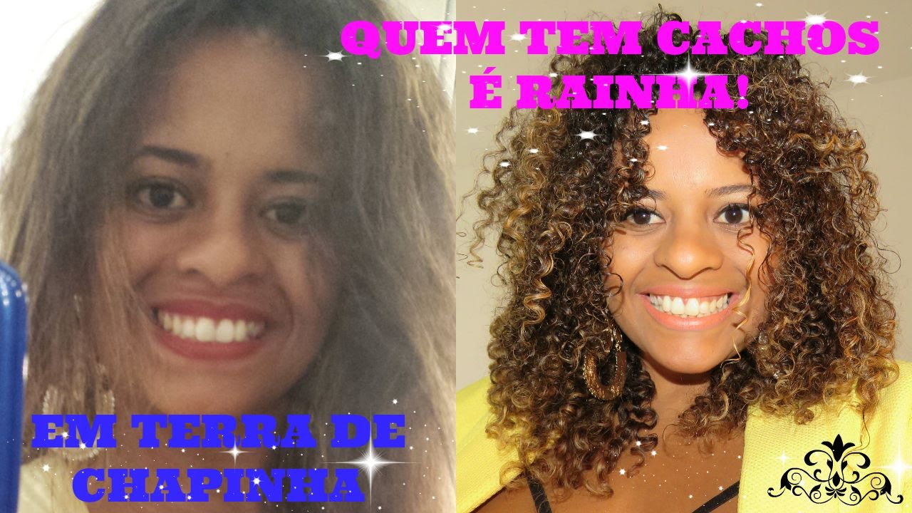 "Em terra de chapinha, quem tem cachos é rainha!" #batalhadoscachinhos ...