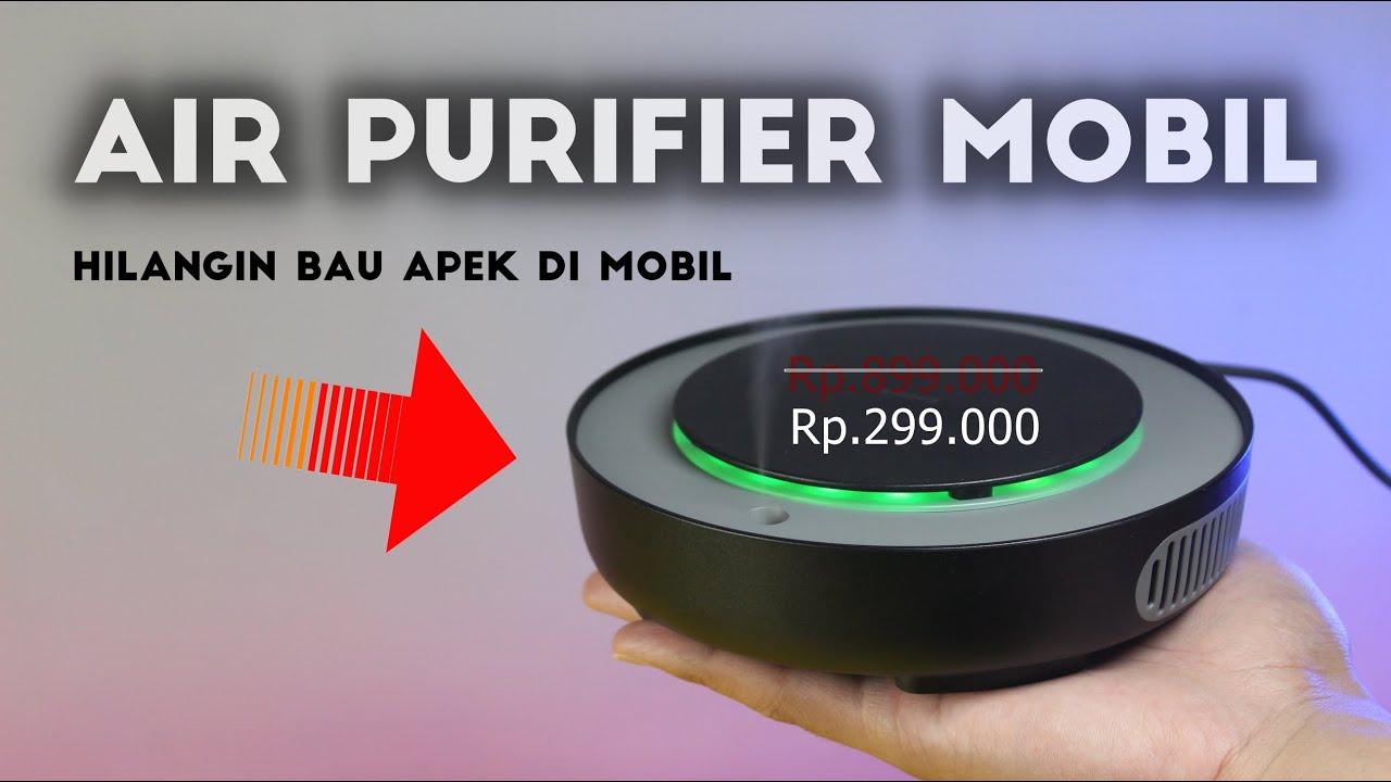 AIR PURIFIER MOBIL Buat USIR BAU APEK & KUMAN Baseus Freshing Breath