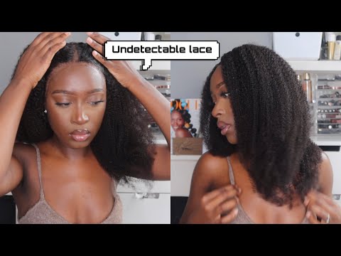 MY HAIR IS FLOURISHING 😍 | NATURAL KINKY CURLY WIG INSTALL | SUNLIGHT HUMAN HAIR