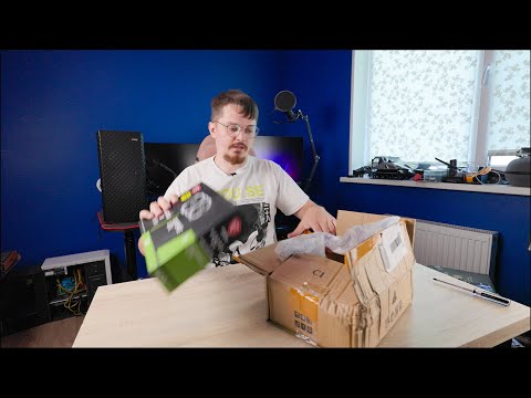 The seller finally sent the graphics card for the pre-built PC