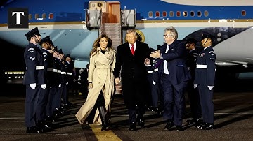 Donald Trump Arrives In UK For His Second State Visit