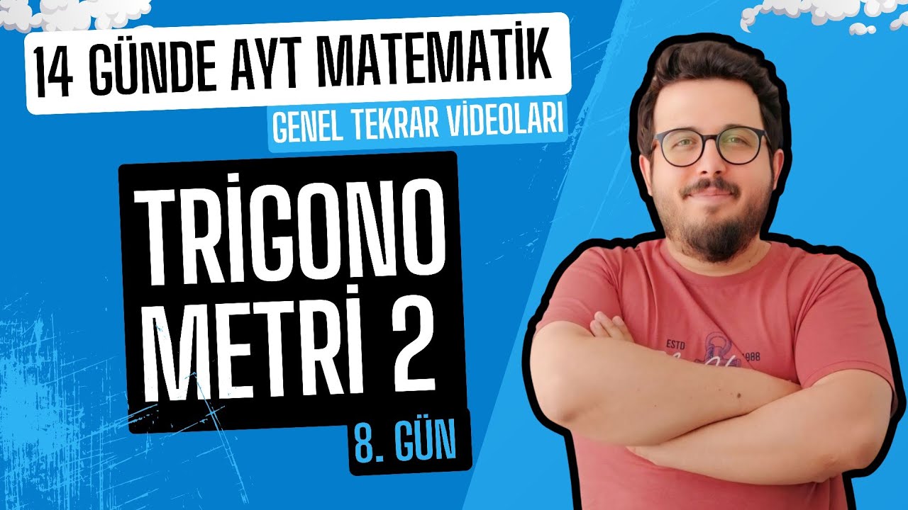 14.GÜNDE AYT MATEMATİK TRİGONOMETRİ 2 GENEL TEKRAR#yks2026 #aytmatematik