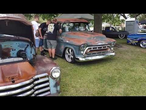 WHITETRASH and WHITEWALLS 4K CAR SHOW, DEAN "STINKY PINKY" STREET OUTLAWS Fairborn, OH July 29, 2023