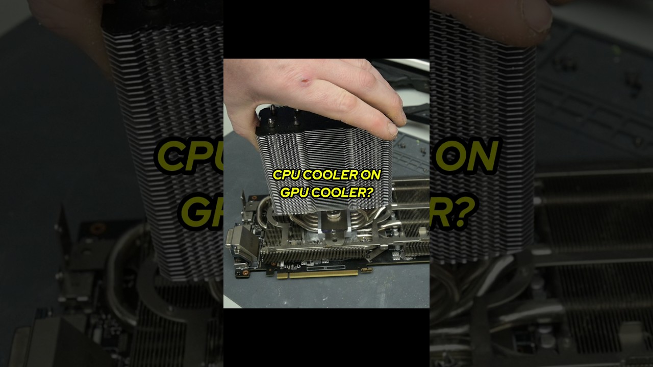 Can You Put a CPU Cooler on a GPU Cooler?
