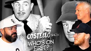 Abbott and Costello - WHO'S ON FIRST? REACTION!! | OFFICE BLOKES REACT!!