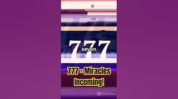 Angel Number 777 Meaning – What It Means When You Keep Seeing 777 #shorts
