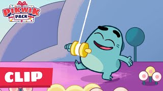Grandpa Grok Flies A Kite Pikwik Pack Season 1 Episode Clip Tibors Erfly Buddy