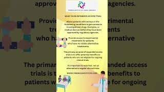 Here's What You Don't Know About what is expanded access trial