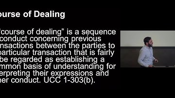 Contract Interpretation Review (Spring 2019)