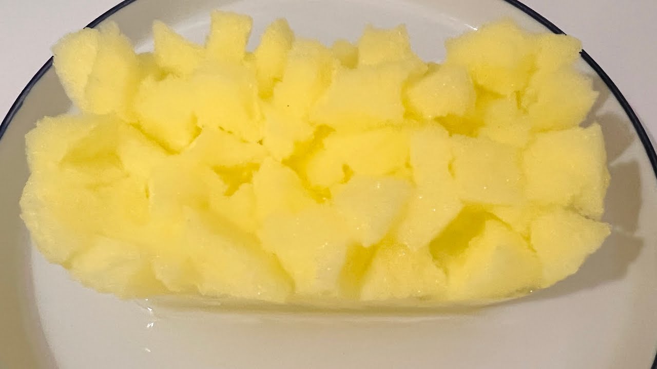 ASMR | Frozen Icy Sponge Corn on the Cob🌽 (EXTREME CRUNCHES) (VERY SATISFYING)