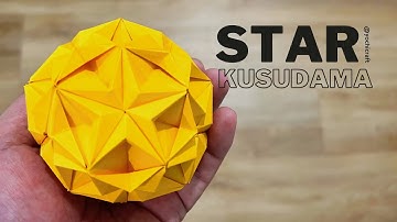 How to Make Kusudama | Modular Origami Kusudama [YochiCraft]