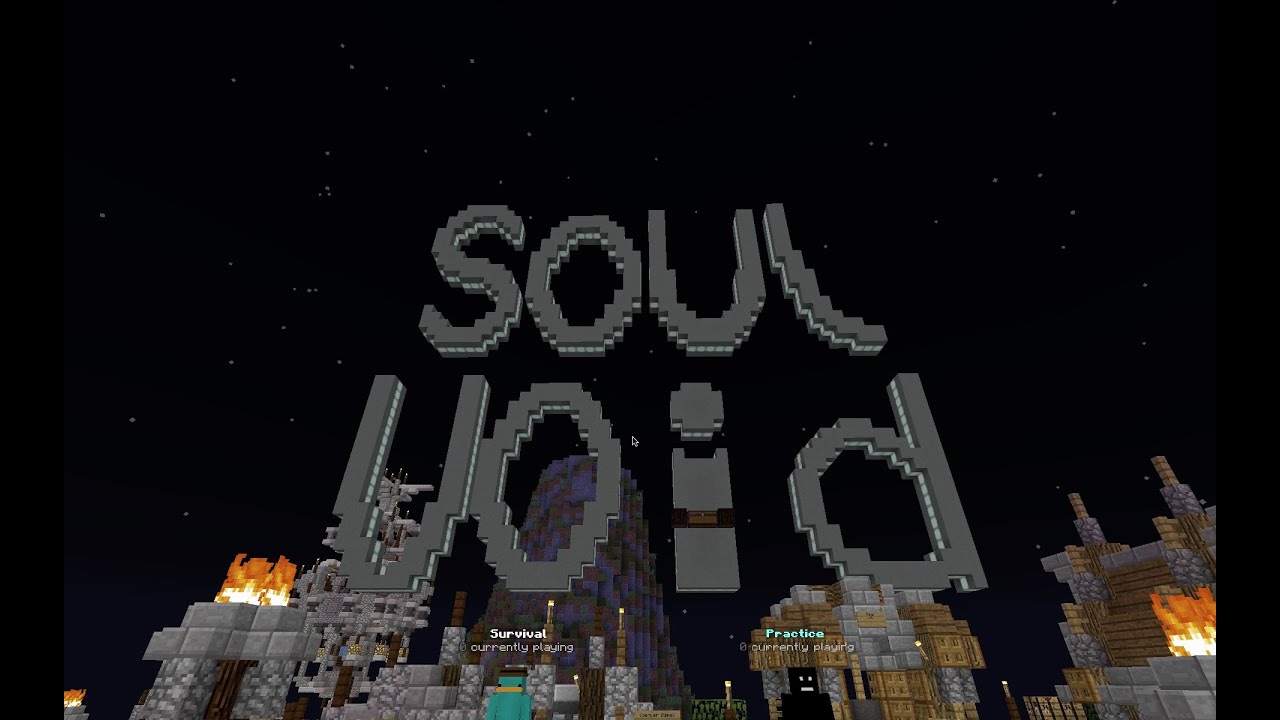 Minecraft SoulVoid (Pre-Release) EP 1: New Beginnings w/ PeterJPan (AKA knightcreeper) and Icehock