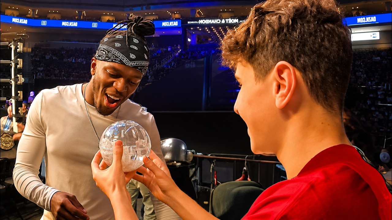 KSI Meets His New Pet Hamster!