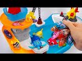 🦈toy asmr🦈 ZURU Robo Alive Fish Swimming &amp; Robo Turtle &amp; Sliding Ship Playset 🐠 Unboxing Toys