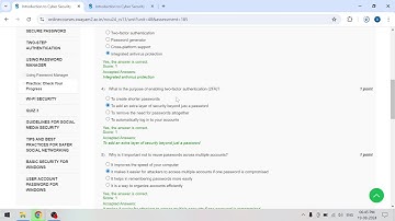 NPTEL Swayam  Introduction to Cyber Security | USING PASSWORD MANAGER | Check Your Progress solution