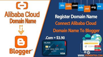 How To Customize Domain Setup On Blogger With Alibaba Cloud Domain 2021 |STEWENTRA