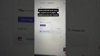 automatically post your content on multiple platforms but for free