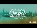 The 2024 chicago gospel music festival free on june 1st
