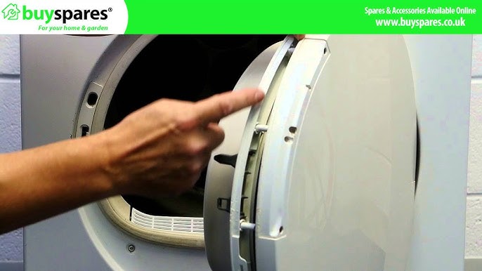 How to Replace a Bosch Tumble Dryer Door Handle. - YouTube