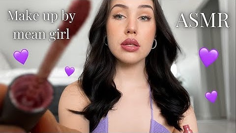 ASMR SUOMI - Koulun ilkein tyttö meikkaa sut (Roleplay)😈💁🏽‍♀️💄