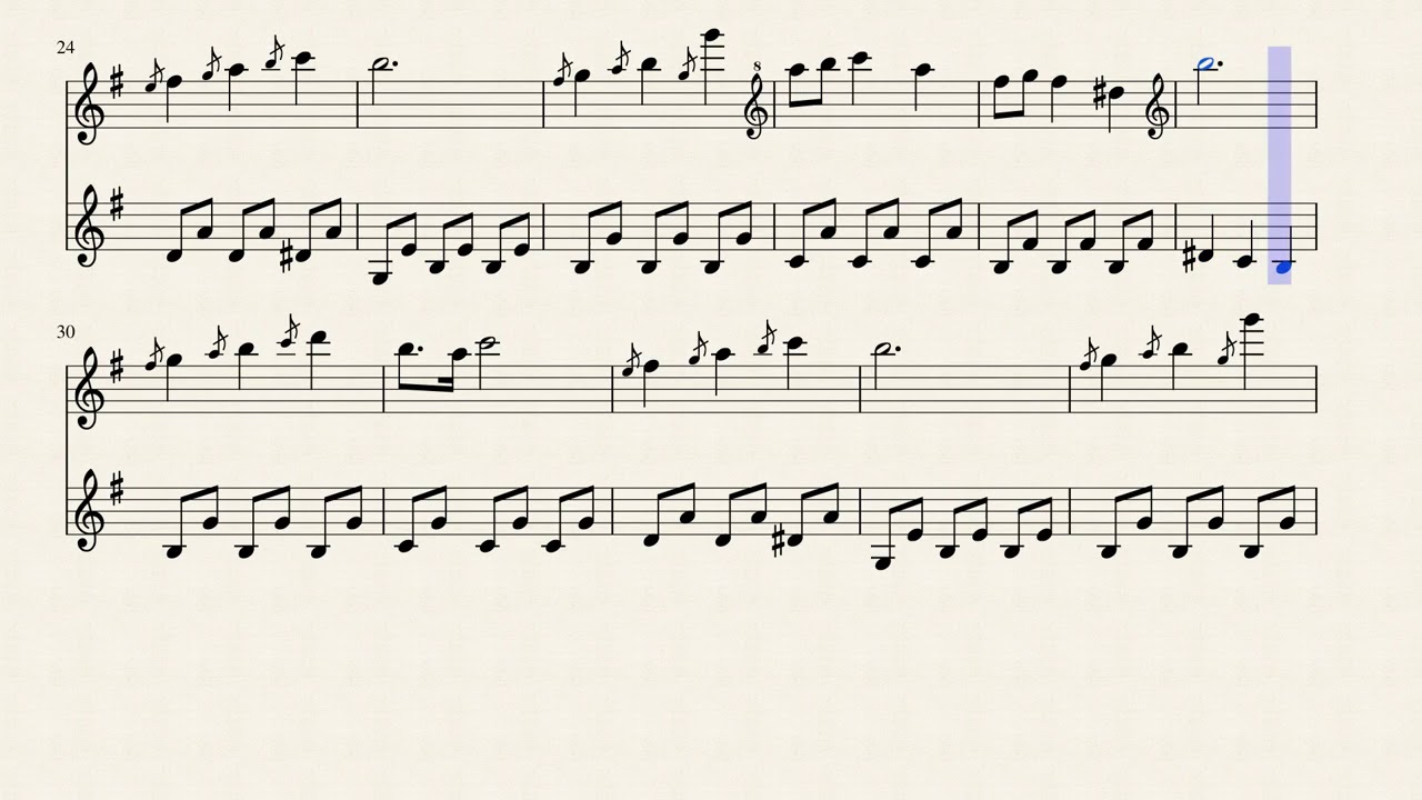 Flute and Clarinet Duet Theme and Variations - YouTube
