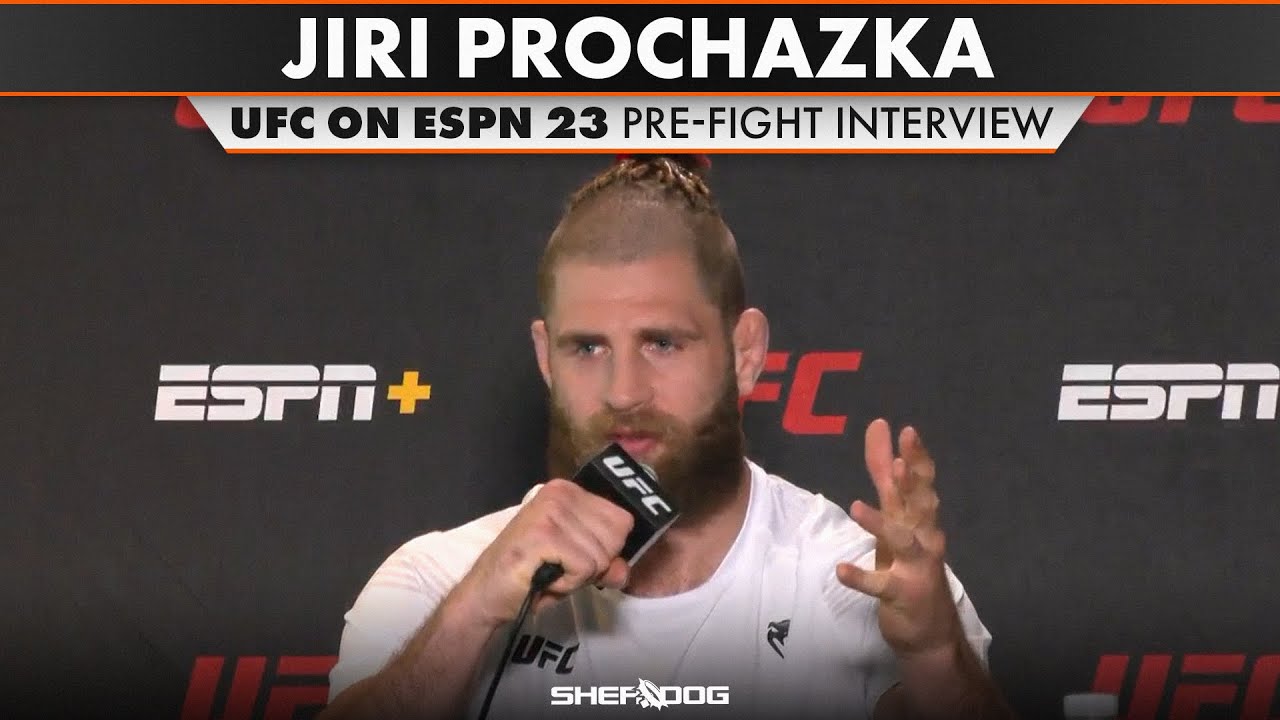 Jiri Prochazka | UFC on ESPN 23 - Pre Fight Interview (Media Day)