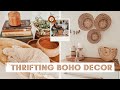 thrifting my subscribers pinterest 🌿 boho home decor on a budget