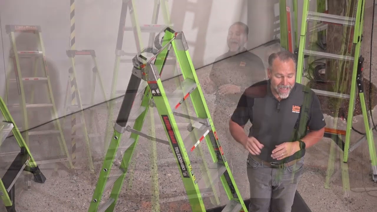 LITTLE GIANT LADDER | HyperLite 32' Fiberglass Extension Ladder w