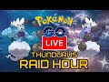 Hosting Thundurus Raids Live | Pokemon GO