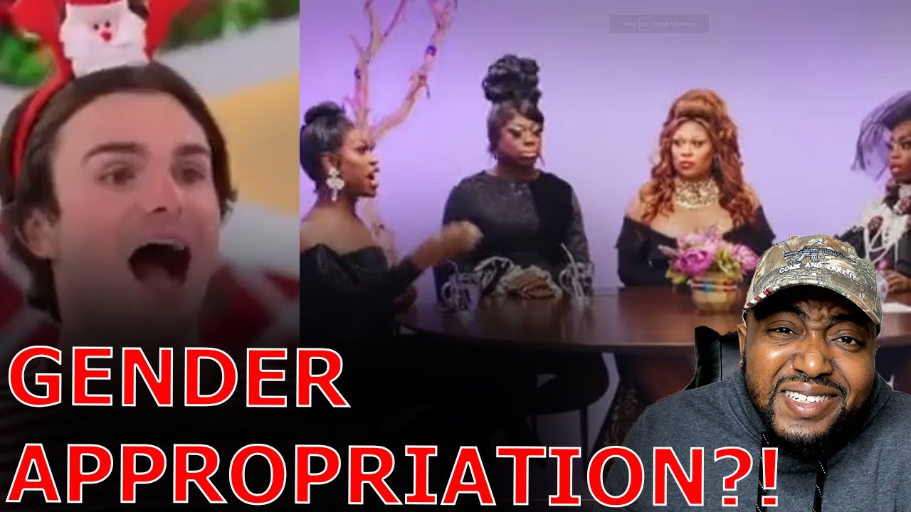 5 Black Men Dressed As Women Complain About Cultural Appropriation From The White Man