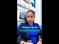 Finance Tips For Small Businessess | Dubai