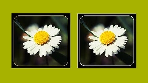 Make a rounded frame in GIMP 2.8 tutorial