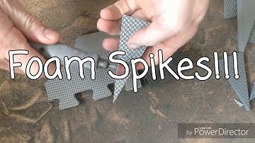 Learn How to Make Foam Spikes! Destiny 2 Titan Cosplay Build.