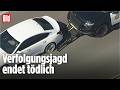 Tödlicher Crash nach Verfolgungsjagd: Polizei stoppt Flüchtigen mit Grappler