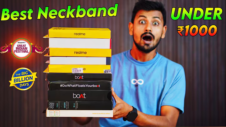 TOP 9 🔥NECKBANDS Under ₹1000 You Can't Miss This Big Billion Day! 🔥