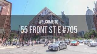 Introducing #705-55 Front St E in St Lawrence Market!