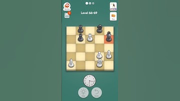 Pocket Chess Level 66 - 69 #pocketchess #chessshorts #chesspuzzle #checkmate #fyp