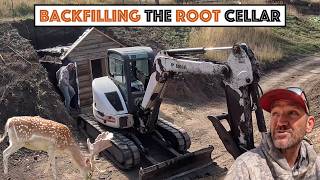 #898 - Backfilling The Root Cellar Before Tropical Storm. Transporting Deer Properly.