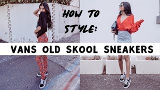 How to Style | Vans Old Skool Sneakers