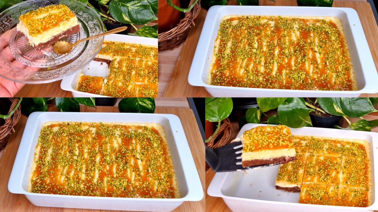 تشيز كيك التمر أو حلا القشد السعودي بأسهل طريقة وألذ طعم