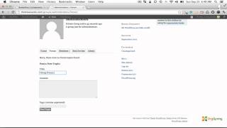 Configuring BuddyPress for Thesis