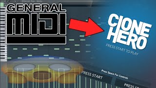 midi to clone hero demonstration