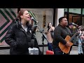 SEPTEMBER by EARTH, WIND & FIRE | Fabulous Fabio & Allie sherlock | Public Acoustic Cover